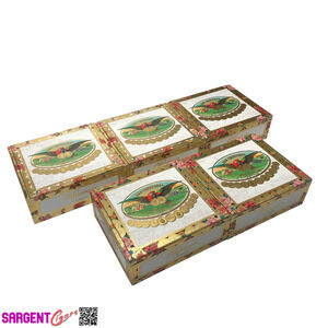 Lot of 5 San Cristobal Corona Empty Cigar Boxes 7x6.25x2.5 #119